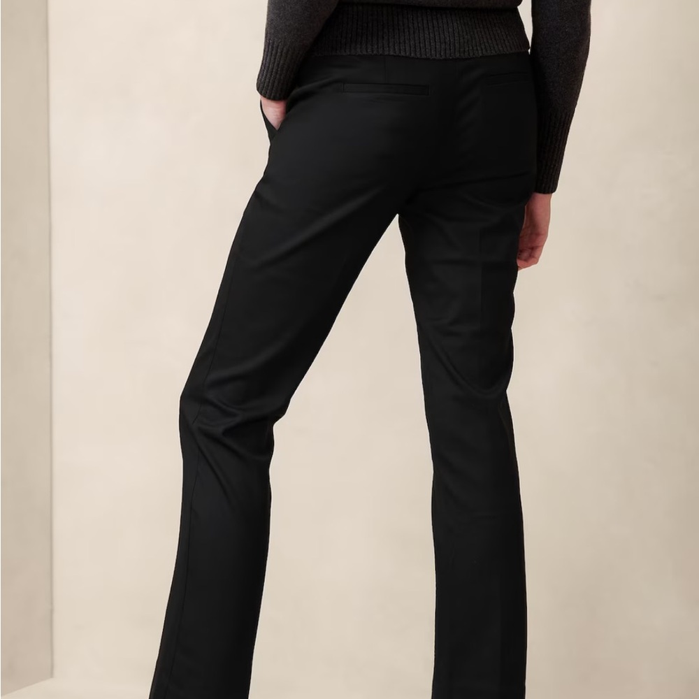 Banana Republic Black Straight Leg Pants
